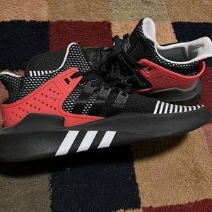 Adidas EQT - Size 12.5 - Black, Red, White